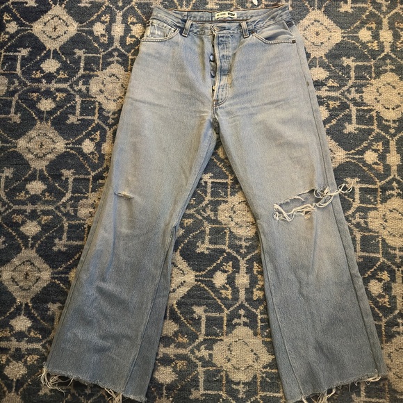 Re/Done x Levis Light Wash Bootcut Flare Jeans - Picture 7 of 7